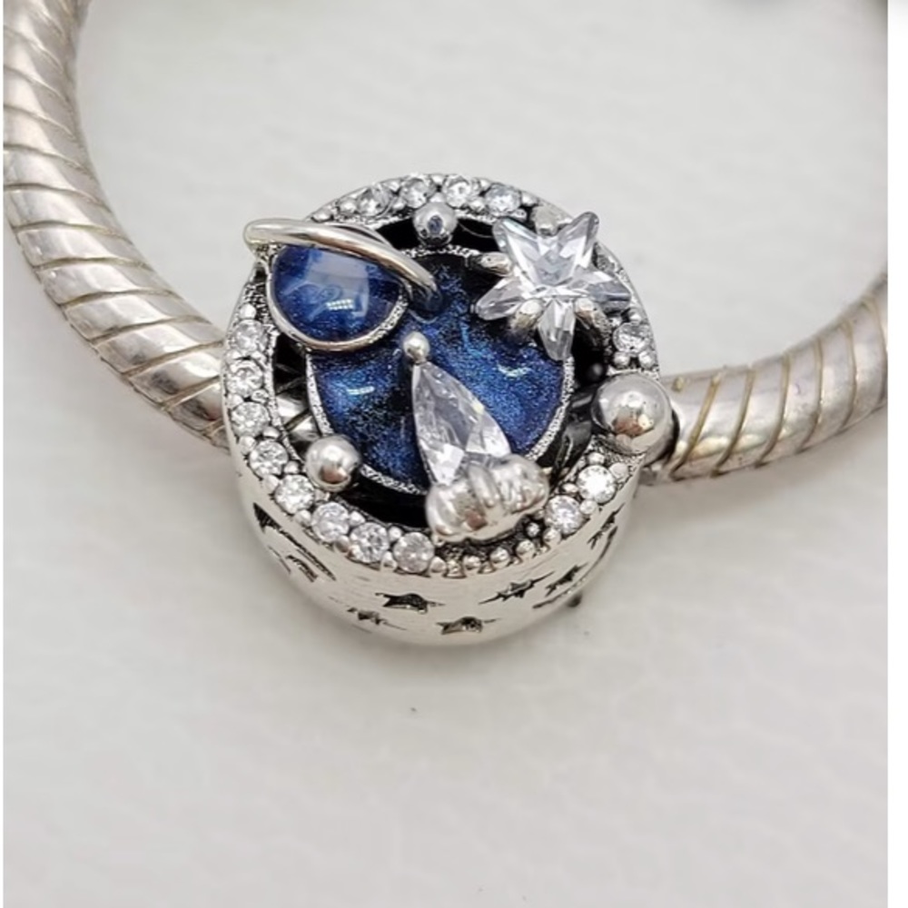 🪐A TRIP TO THE GALAXY CHARM-Will Fit All Pandora Bracelets🪐